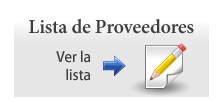 lista de proveedores